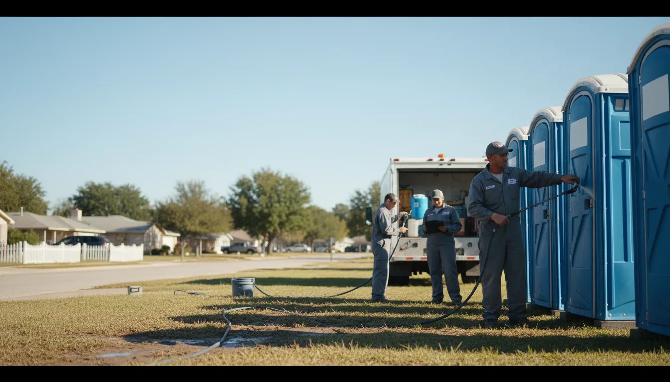Long-Term Portable Toilet Rental in Ira, TX near me